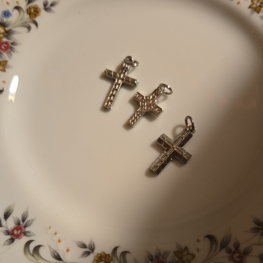 Silver Cross Pendants